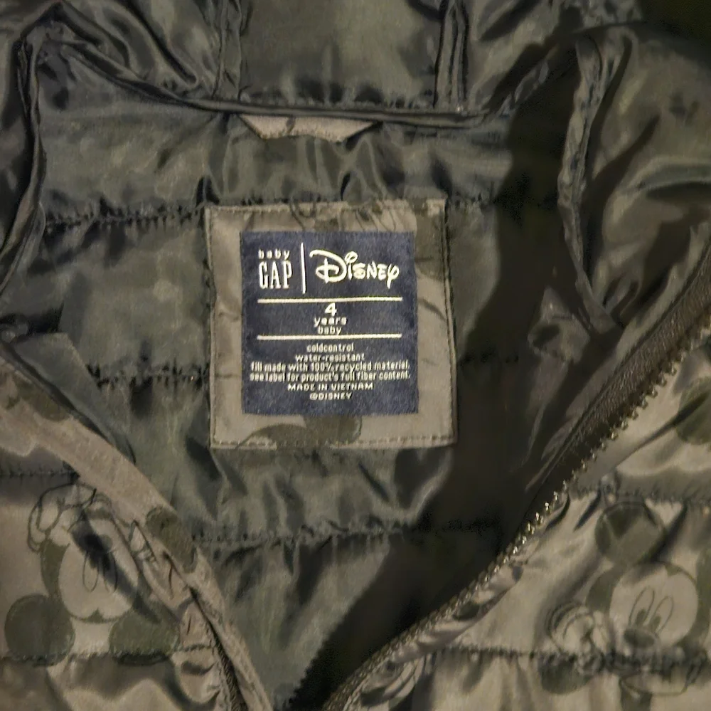 Baby Gap X Disney Mickey Mouse Jacket EUC - Picture 3 of 4